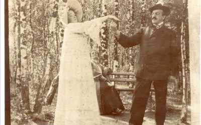 Владимир Иванович Ребиков  1866-1920 г. в танце  с  Александрой Петровной Юргенсон  1870—1946г.